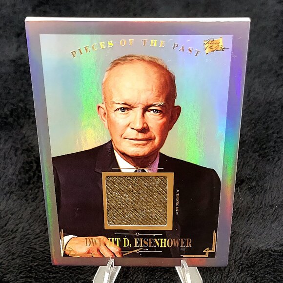 Authentic President Dwight D. Eisenhower WW2 Uniform Relic Piece of History - Picture 1 of 4